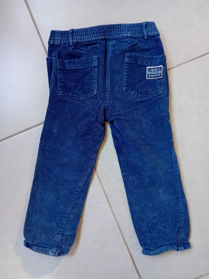 Lot pantalons  à velours - photo numéro 3