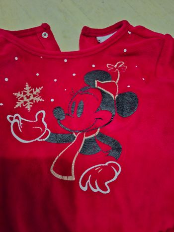 Pyjama rouge Mickey Disney Baby 18 mois