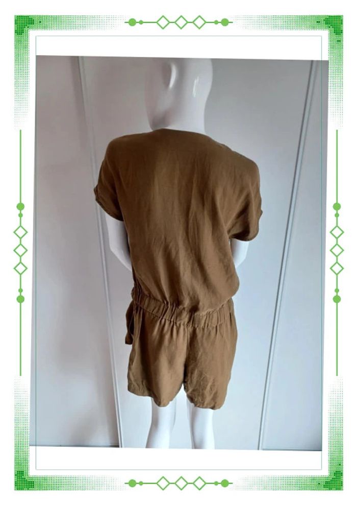 Combishort femme en lin - photo numéro 4