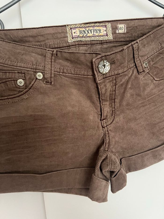 Short en velours côtelé marron Jennyfer - photo numéro 5