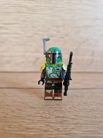 Figurine type lego Cobb Vanth Boba Fett Mandalorian star wars