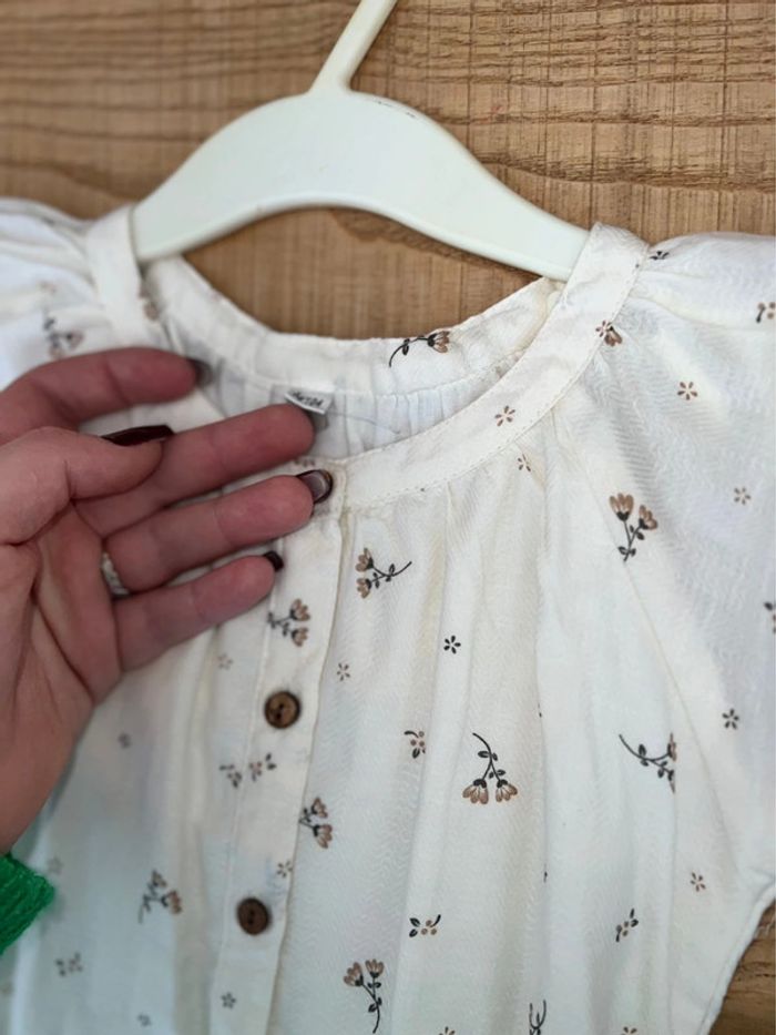 Robe cérémonie printemps été champêtre crème neuve 3-4 ans 3 4 - photo numéro 5