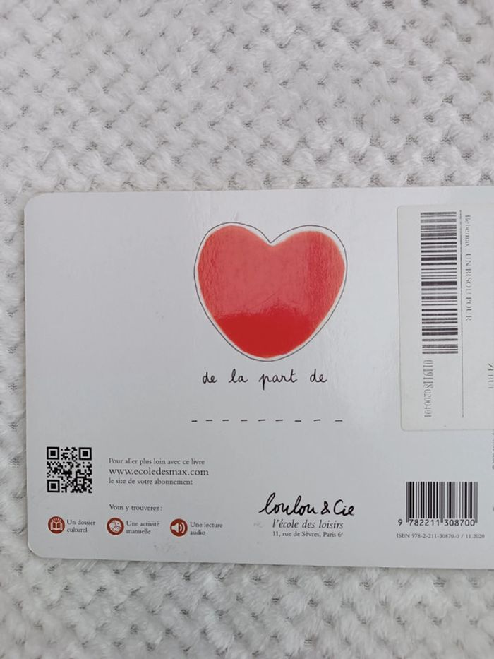 Livre Un Bisou Pour – Malika Doray - photo numéro 2