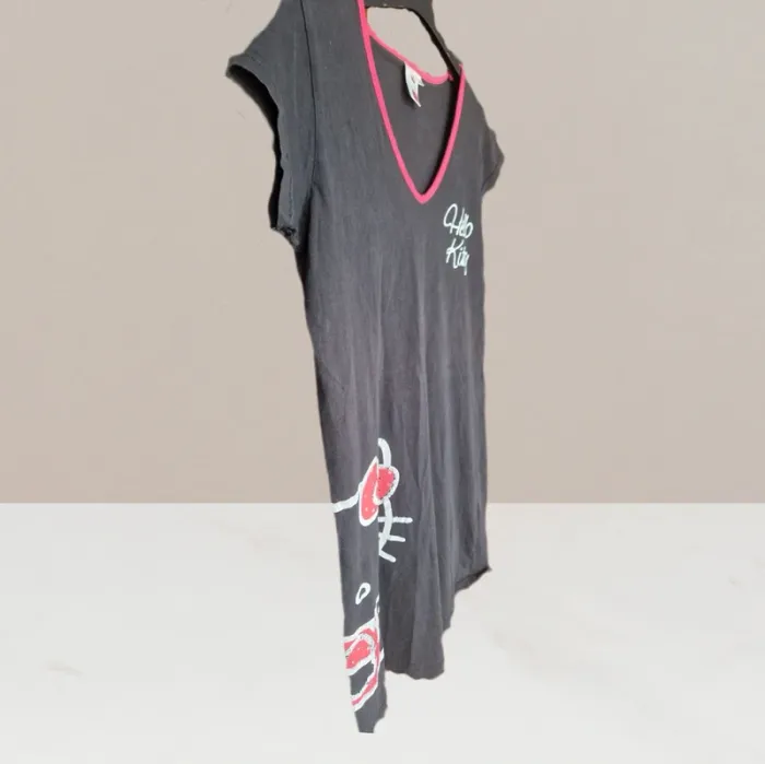 Chemises de nuit noir Hello Kitty - Sanrio - Taille 34/36 - photo numéro 2