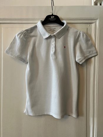 Polo manches courtes cœur brodé 12 ans - Monoprix Teens