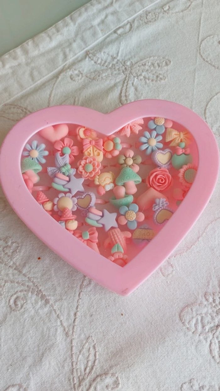 Coffret bagues petite fille