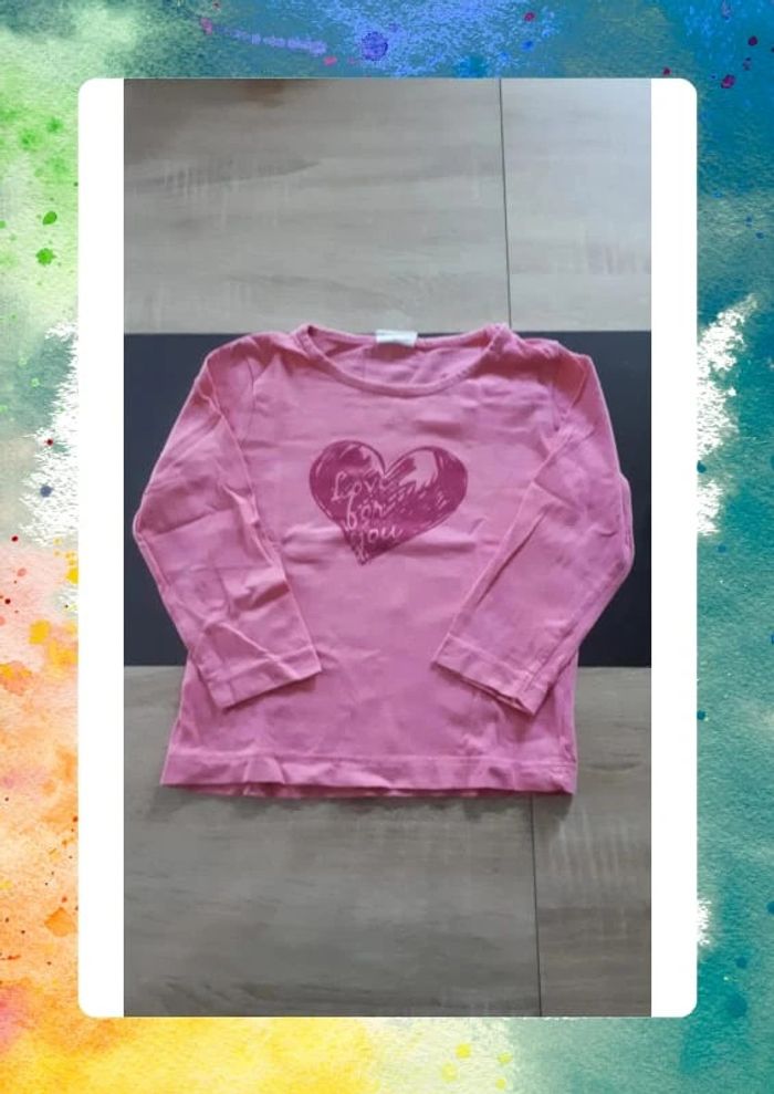 Lot tshirts ML et MC 2 ans - photo numéro 5