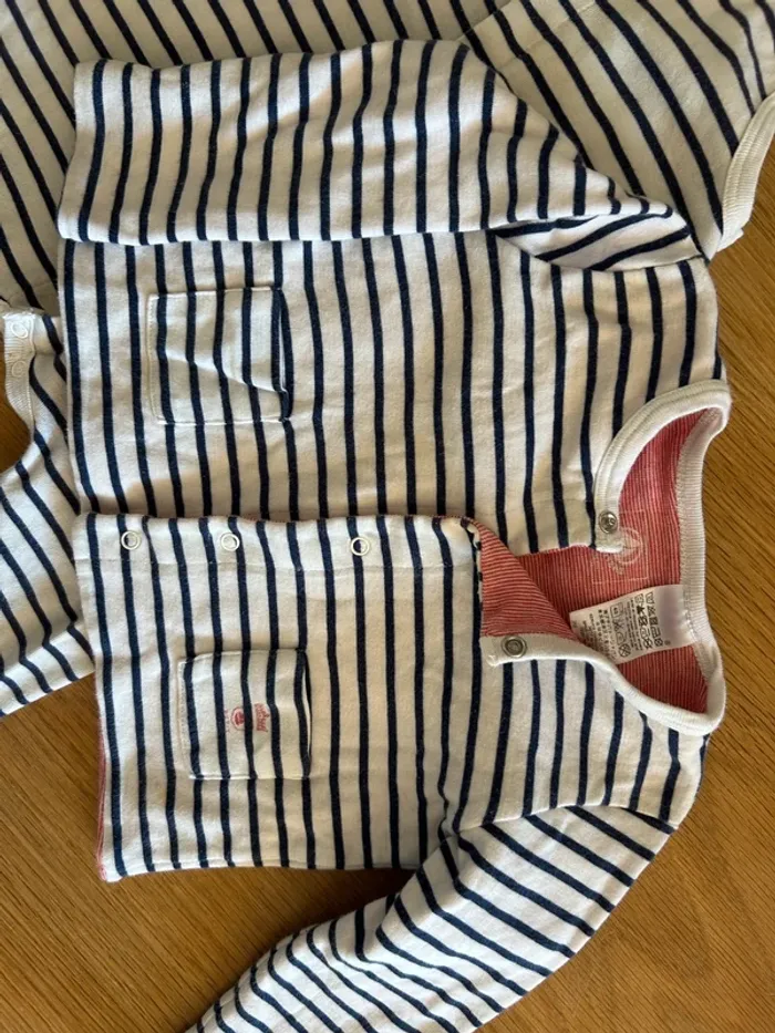 Ensemble pyjama + veste 12/18 mois - photo numéro 2