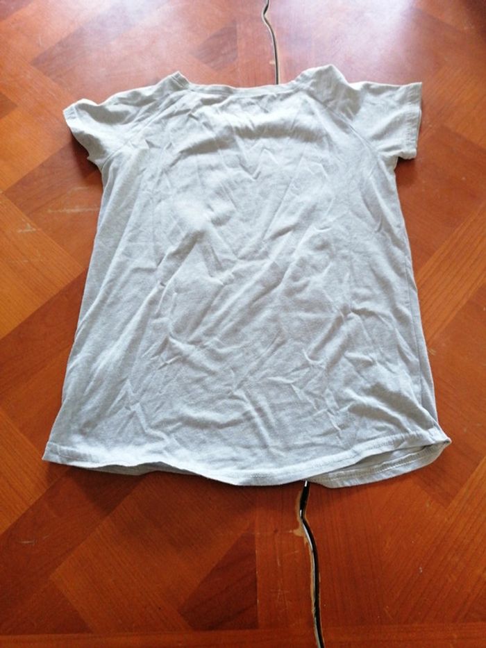 Lot 2 tee shirt fille taille 12 ans - photo numéro 4