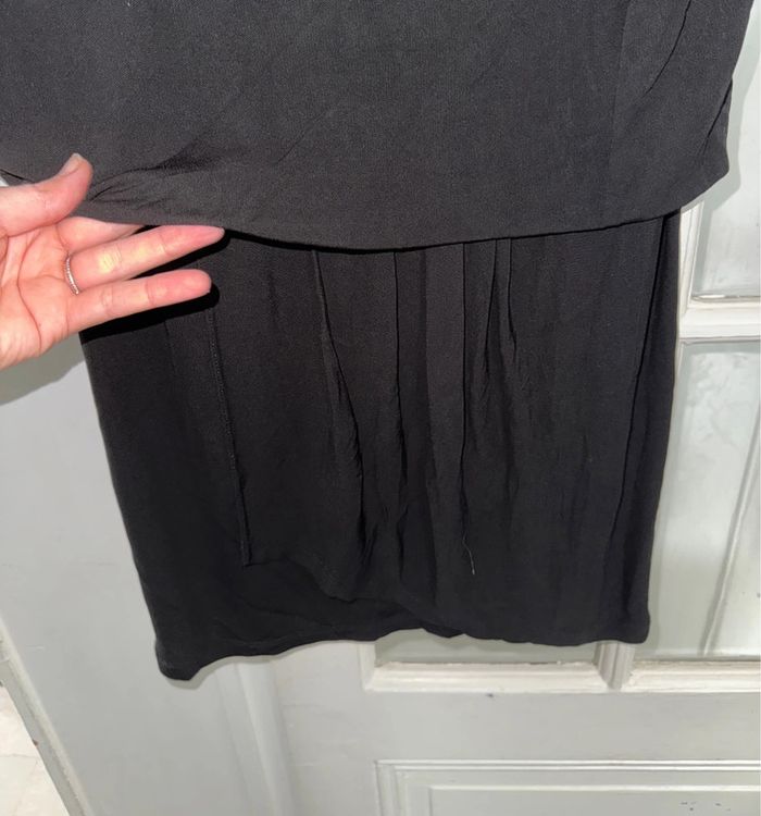 Robe avec du cuir the Kooples Taille 36 - photo numéro 4