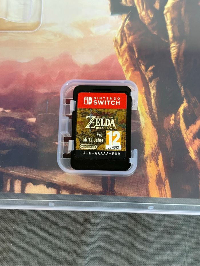 Jeu switch Zelda breath of the wild - photo numéro 2
