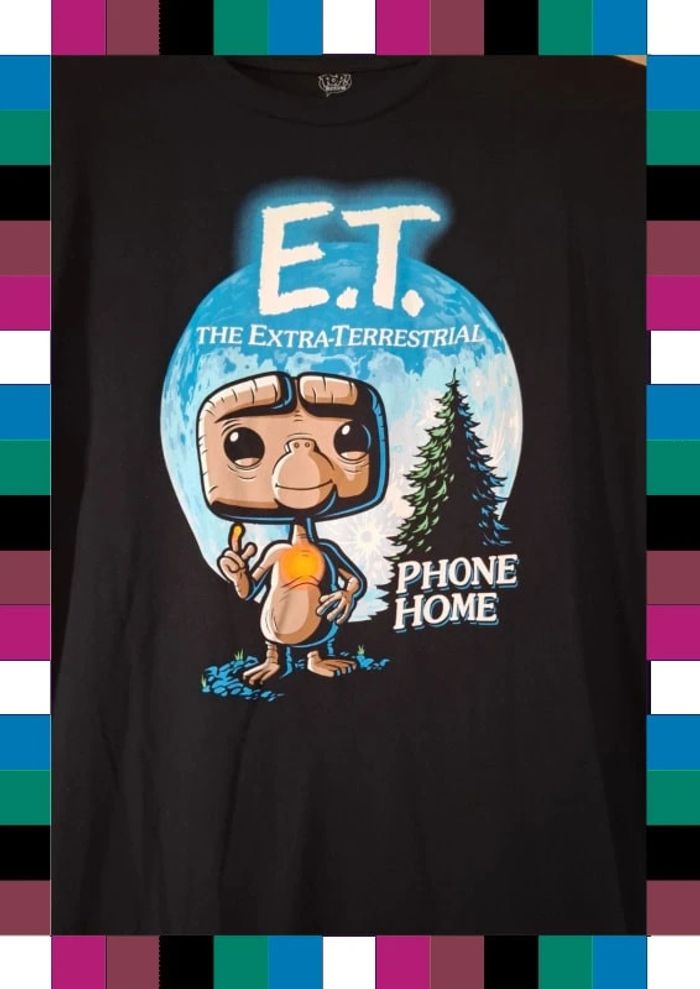 Tee-shirt E.T l'extraterrestre - photo numéro 2