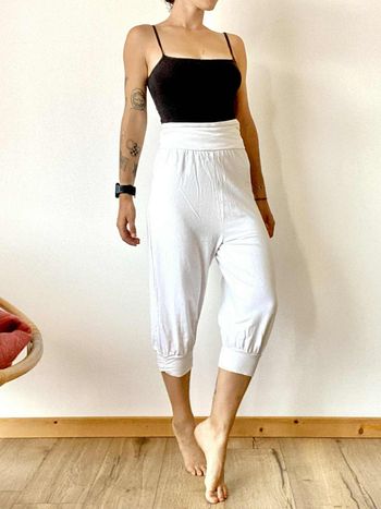 Legging Blanc