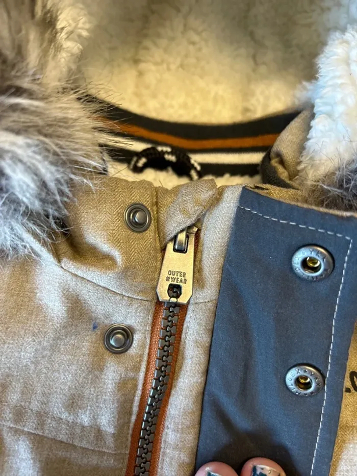 Manteau imperméable beige bébé garçon C&A - 9/12 mois - photo numéro 6
