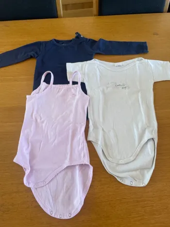 Lot 3 body fille 18 mois