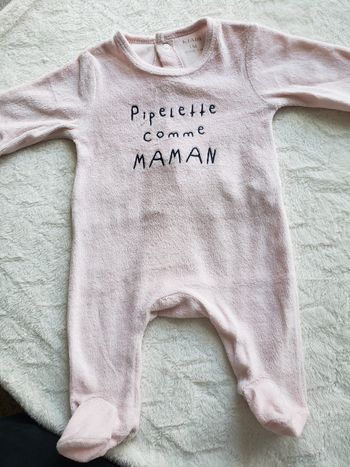 Pyjama taille 1mois