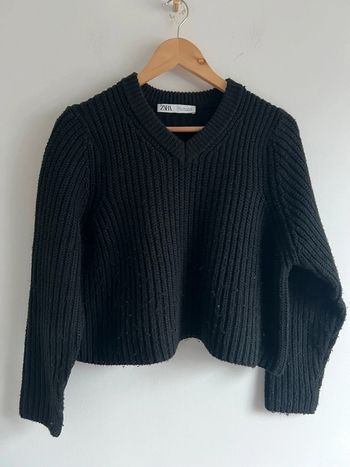Pull noir Zara