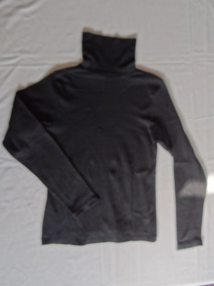 col roulé noir 14ans - photo numéro 3