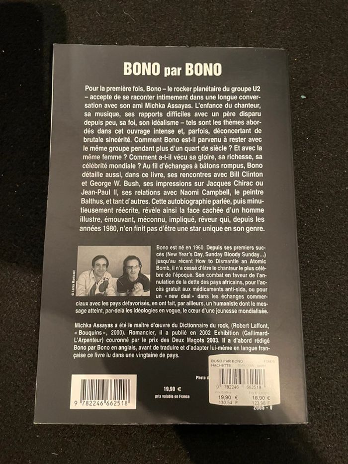 Livre Bono par Bono U2 - photo numéro 3
