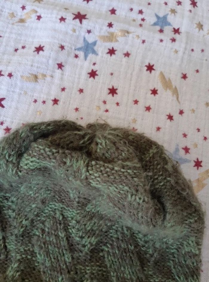 Bonnet laine Grogu Star Wars Mandalorian Cerda Kaki taille unique - photo numéro 2