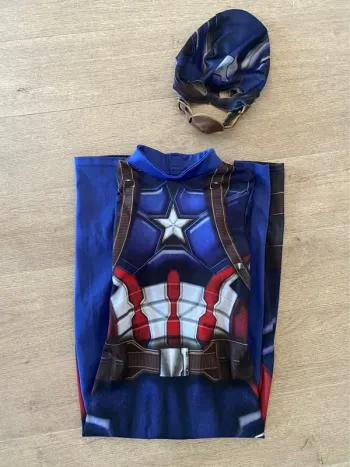Déguisement Avengers Captain America 5/6 ans Rubies