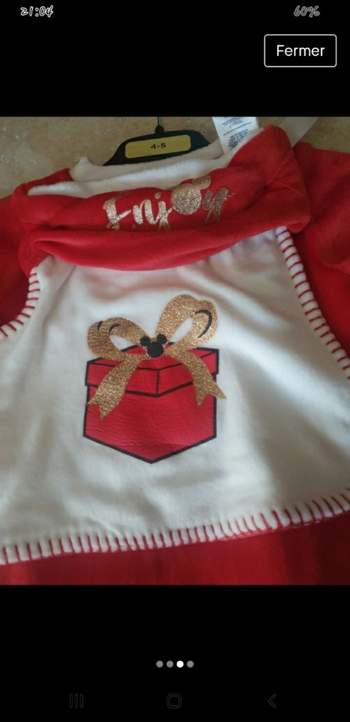 pyjama disney minnie noel 3 mois - photo numéro 3