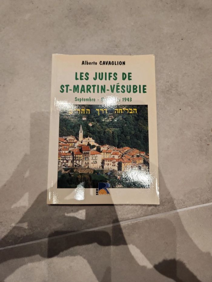 Livre : Les juifs de St-Martin-Vésubie