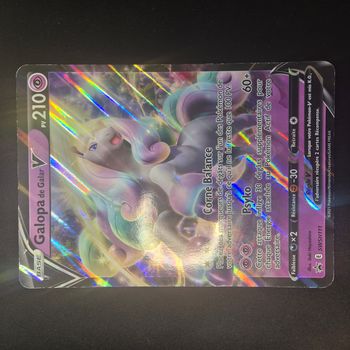 Carte Pokemon : Galopa de Galar - Jumbo Epée & Bouclier