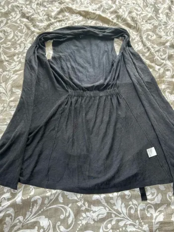 Gilet sans manches noir Éliane et Léna  – Taille 40 noir