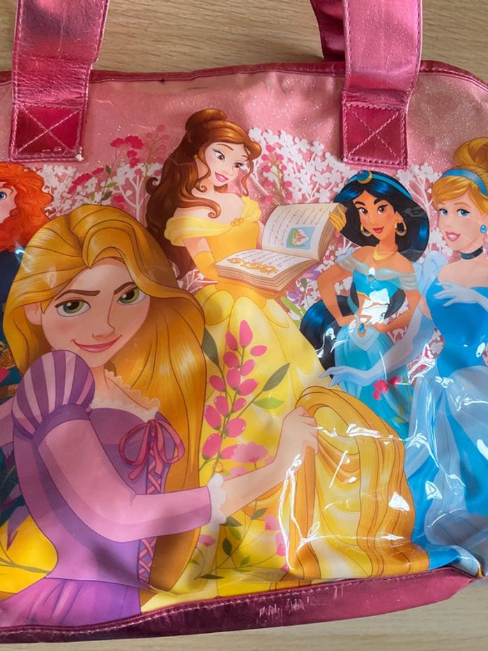 Grand sac fourre tout Disney princesses store belle raiponce merida Jasmine cendrillon plage - photo numéro 3