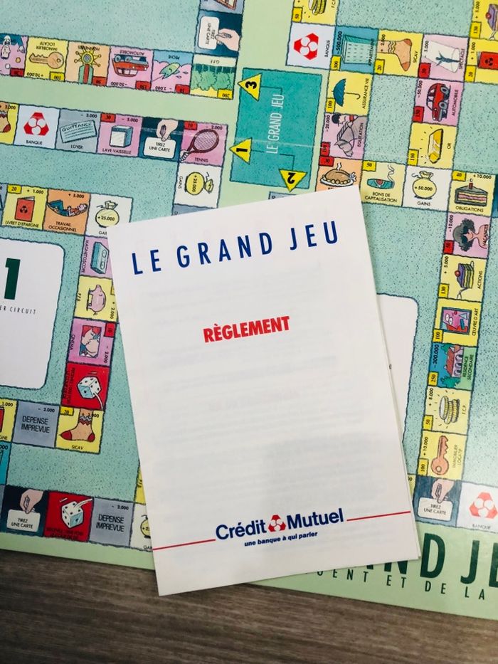 Le grand jeu de l’argent et de la vie Crédit mutuel vintage - photo numéro 10