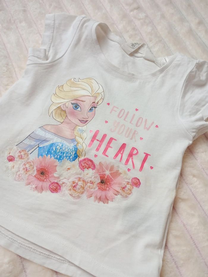 T-shirt Elsa 92 cm - photo numéro 2