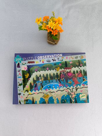 Puzzle observation 200 pièces Djeco