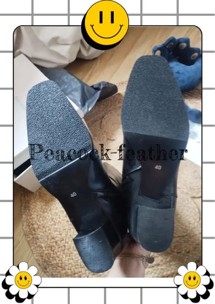 Bottes neuves noires pédiconfort 40 - photo numéro 14