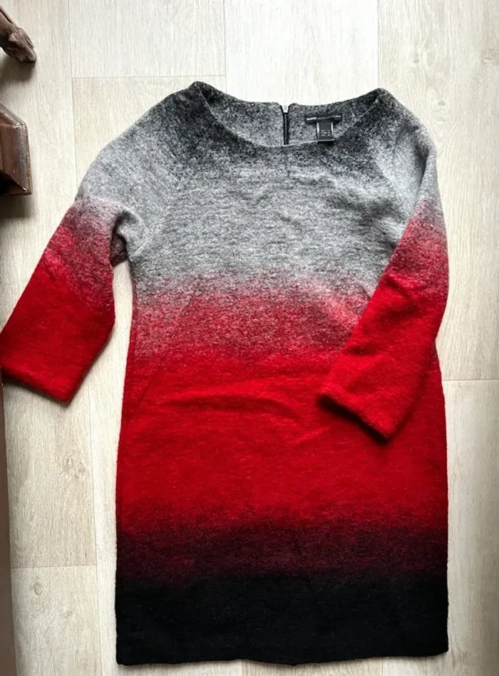 Robe en laine chaude et doublée Mango taille S 36 - photo numéro 2