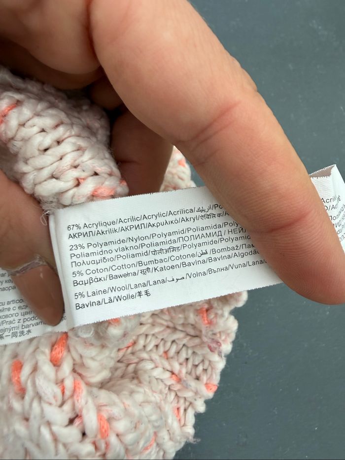 Pull grosses mailles avec laine - photo numéro 6