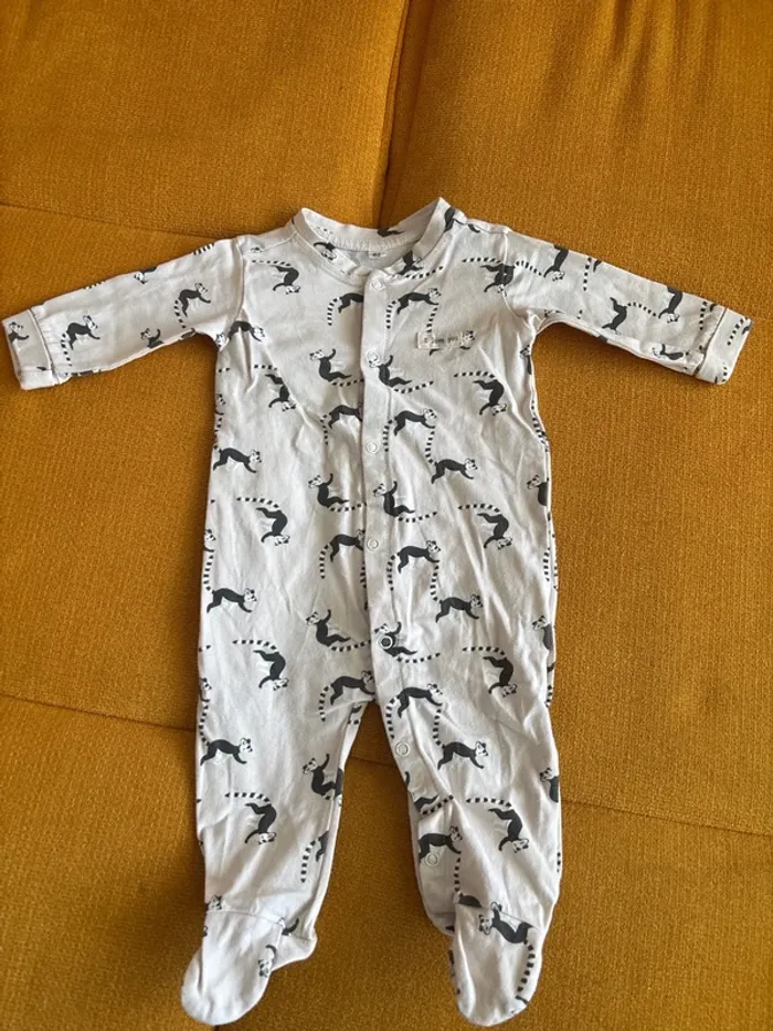 Pyjama léger coton 6 mois