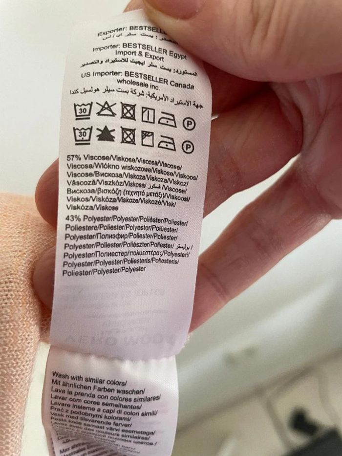 T-shirt Vero moda Taille M - photo numéro 4