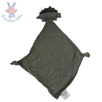 Doudou plat Dinosaure lange vert kaki LIEWOOD