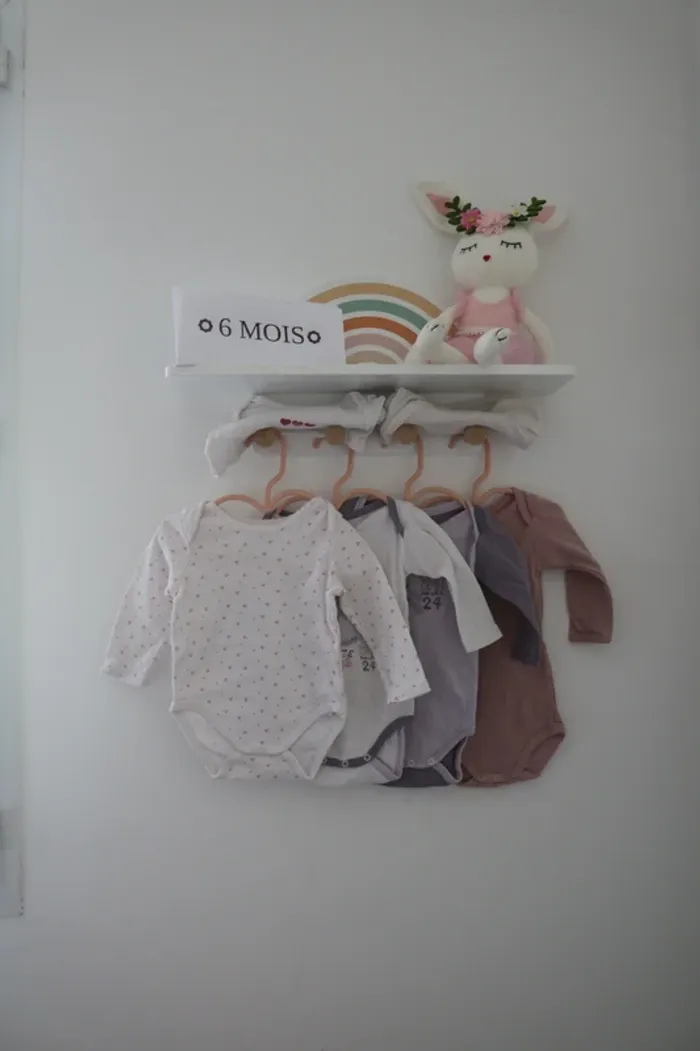 Lot bodies hiver fille 6 mois