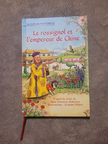 Le rossignol et l'empereur de Chine - La malle aux livres Par Hans-Christian Andersen
