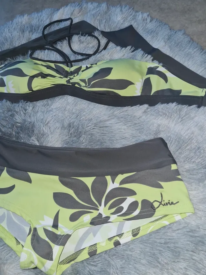 maillot de bain 2 pièces femme taille 36 - photo numéro 2