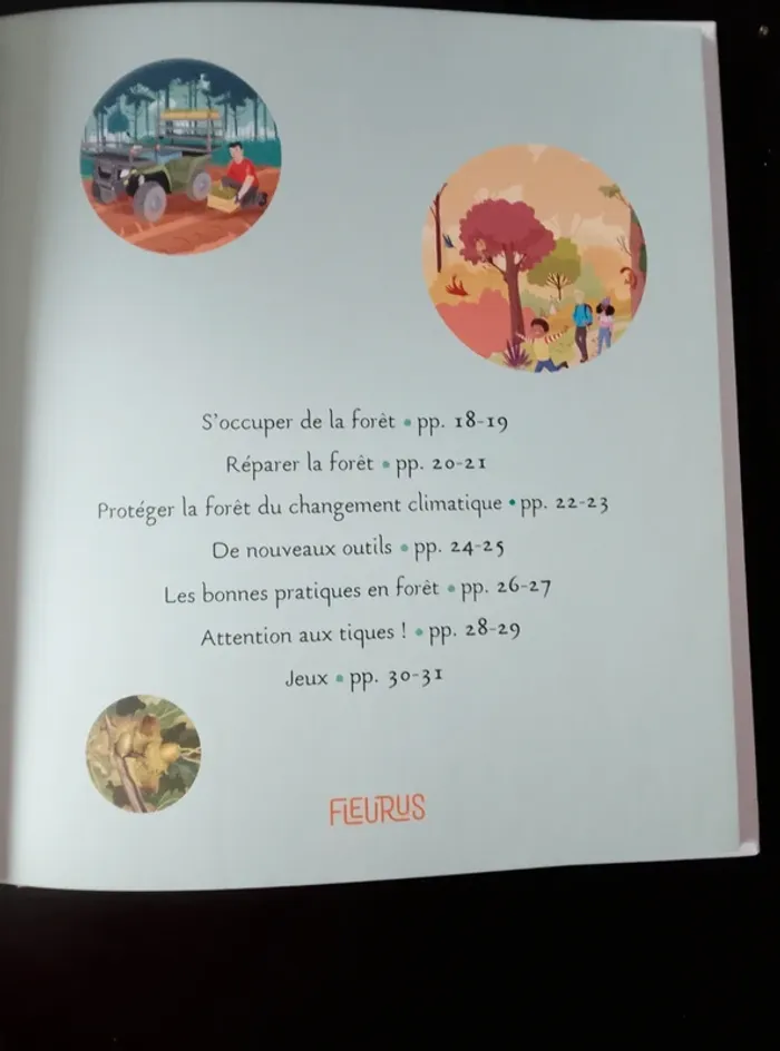 Livre enfant - La petite imagerie - Les travaux de la forêt - photo numéro 4