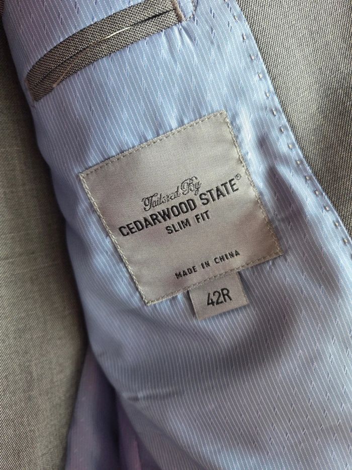 🌴 Ensemble costume gris 42R 46L 🌴 - photo numéro 6