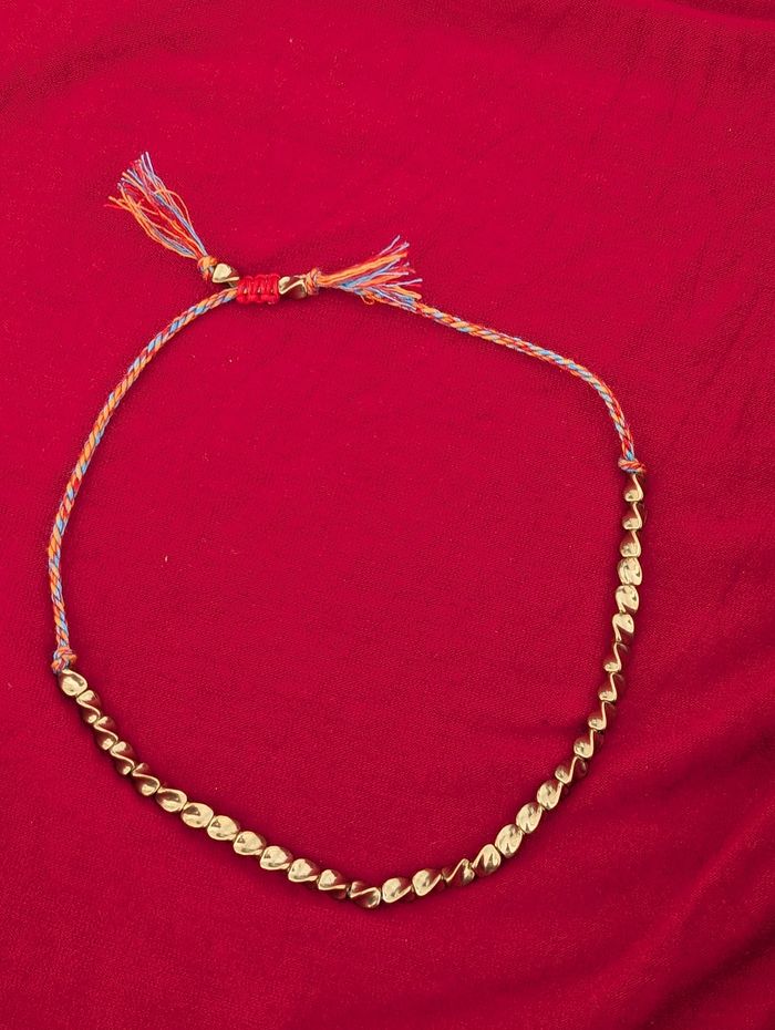 Bracelet bohème géométrique en corde - photo numéro 4