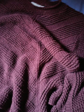 Pull couleur prune