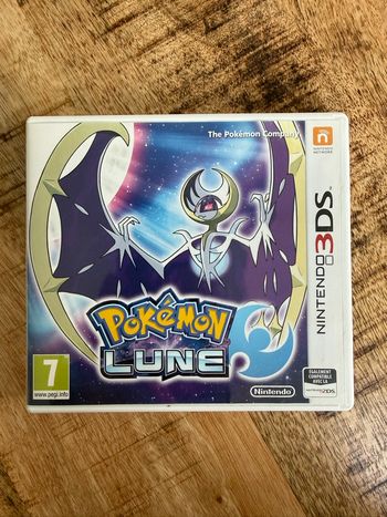 Jeux Nintendo 3ds Pokémon lune 