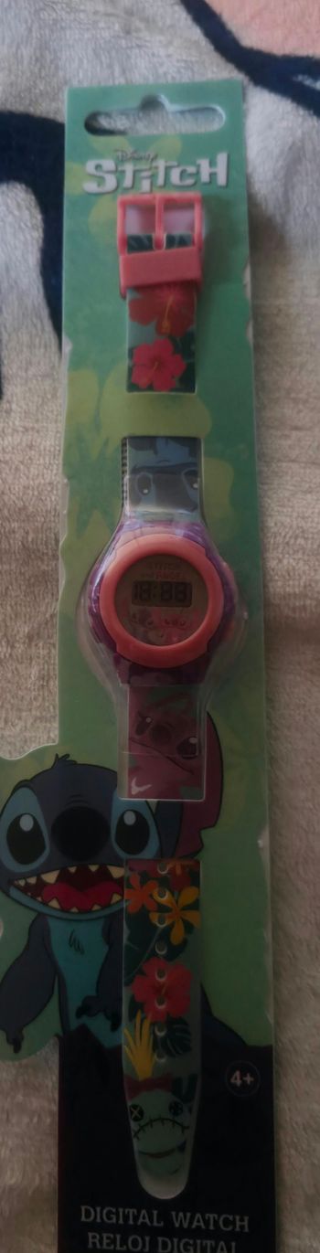 Montre numérique Stitch et Angel 