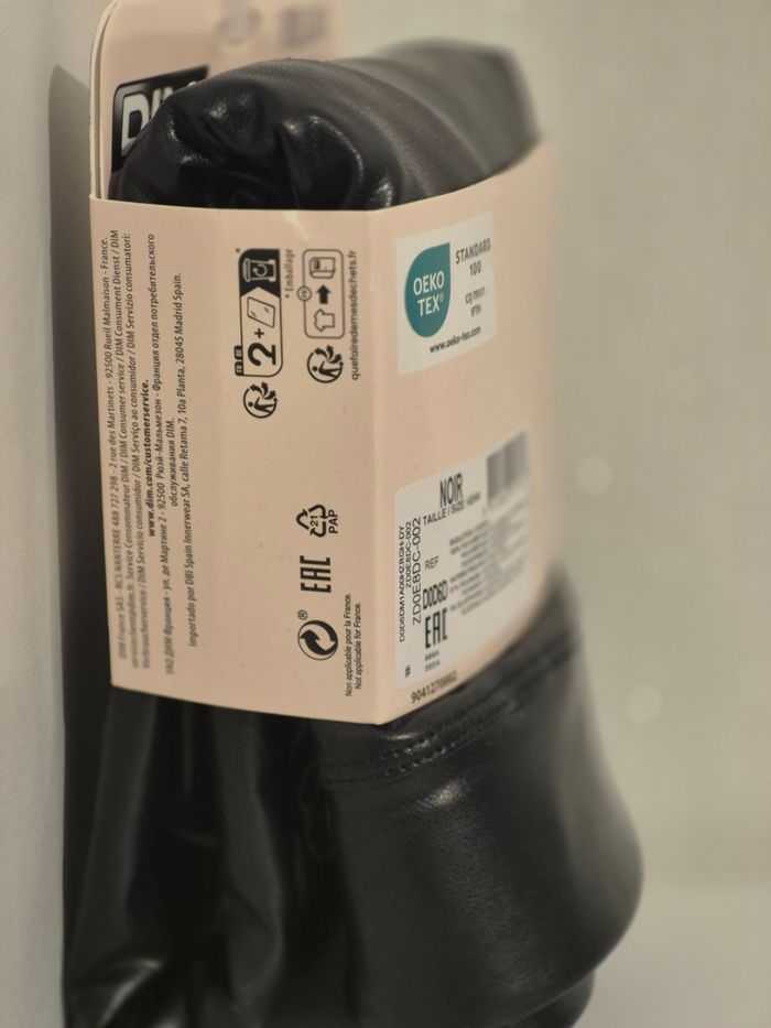 joli legging effet cuir DIM Relax & Go femme T42 / 44 - photo numéro 5