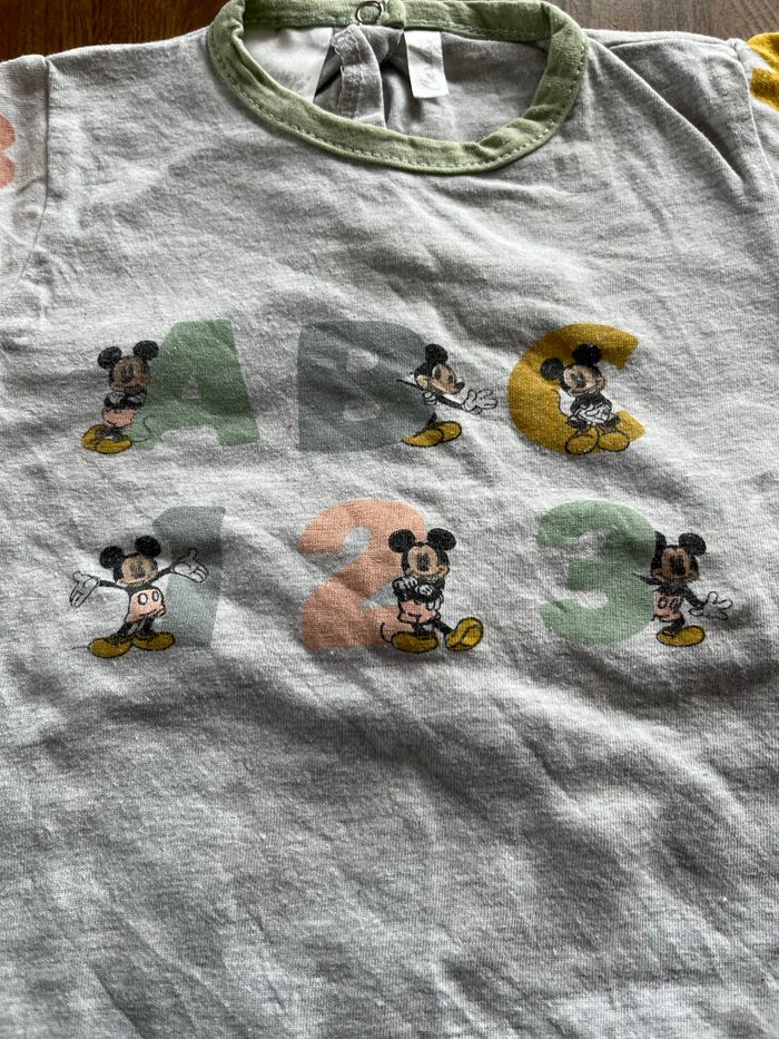 Pyjama bébé garçon été Mickey - photo numéro 2